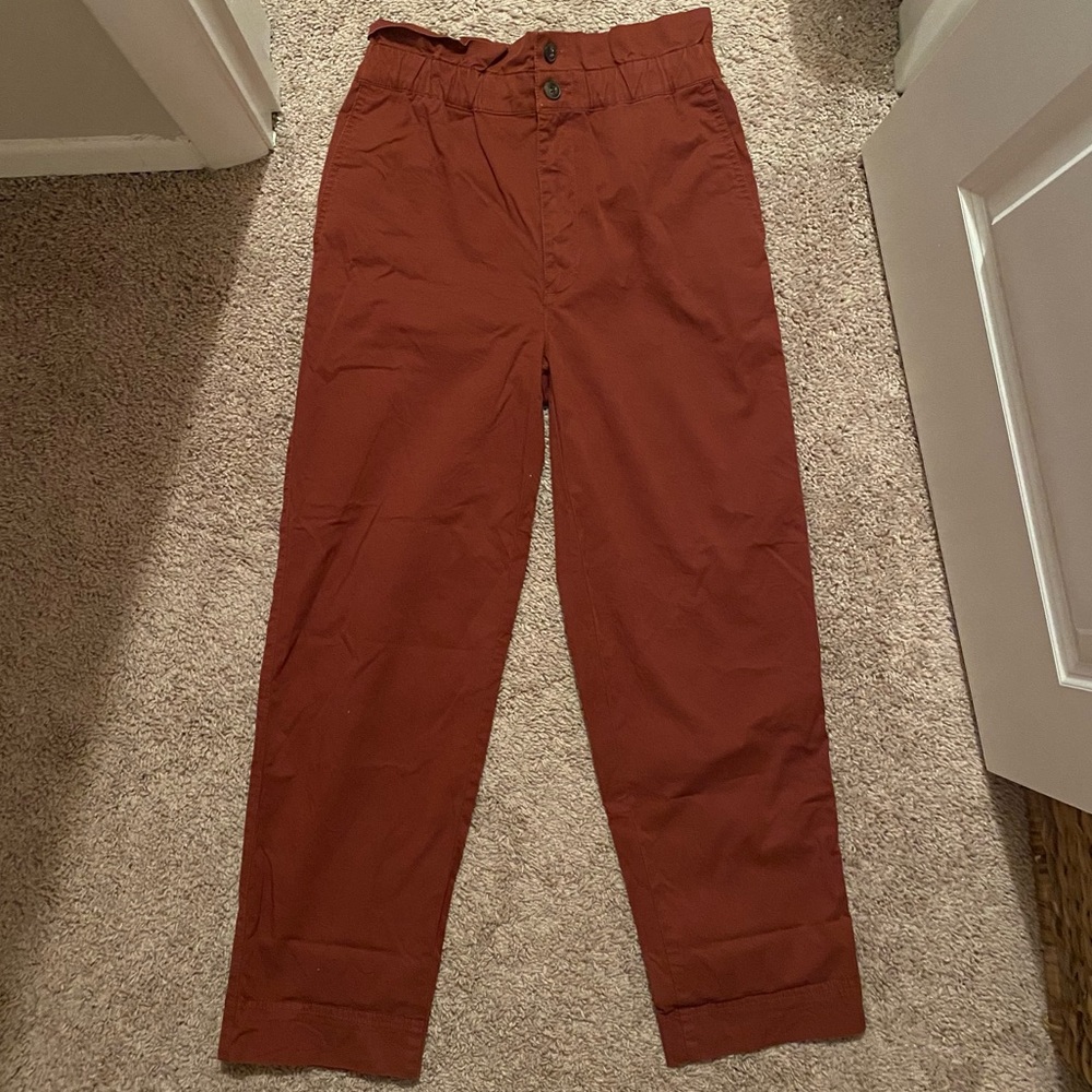 Madewell Paperbag Waist Pants